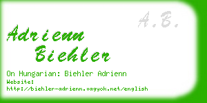 adrienn biehler business card